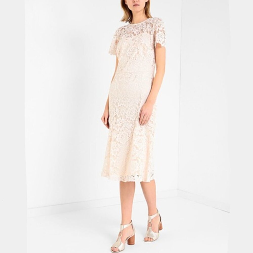 Brand New Gorgeous Women's Lauren Ralph Lauren Lace Formal Dress - Picture 3 of 15